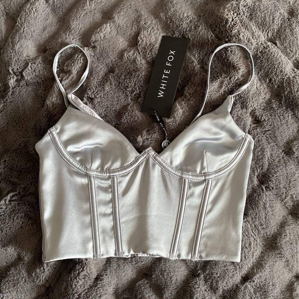 White Fox Acacia Bustier XS Ice